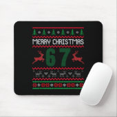 Tapis De Souris Ugly Christmas Sweater 67 Design (Avec souris)