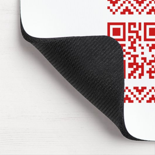 Tapis De Souris Ugly Christmas Sweater Code QR Bon Nouvel An ! (Coin)