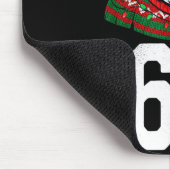 Tapis De Souris Ugly Christmas Sweater Yeti Gorilla Reindeer 67 (Coin)