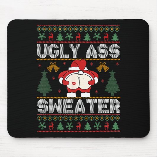 Tapis De Souris Ugly Sweater Christmas (Devant)