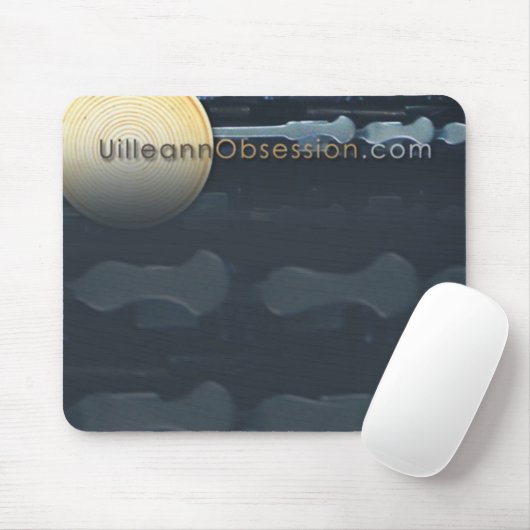 Tapis De Souris UilleannObsession.com Mousepad (Avec souris)