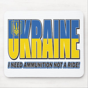 Tapis De Souris Ukraine-besoin-munitions