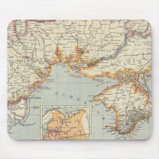 Tapis De Souris Ukraine et Moldova (Devant)