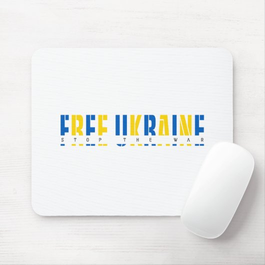 Tapis De Souris Ukraine libre (Avec souris)