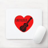Tapis De Souris Ukulele Love (Avec souris)