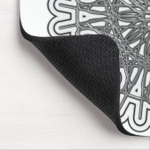 Tapis De Souris Ultra Cool Mandala Design #1 (Coin)