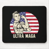 Tapis De Souris Ultra Maga Messy Bun (Devant)