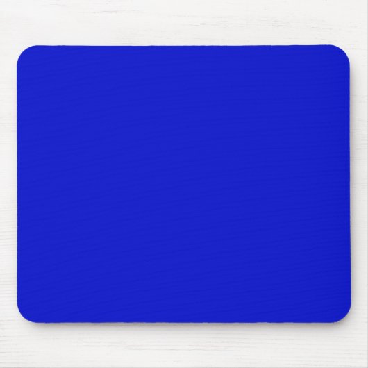 Tapis De Souris Ultramarine solide bleu vif (Devant)