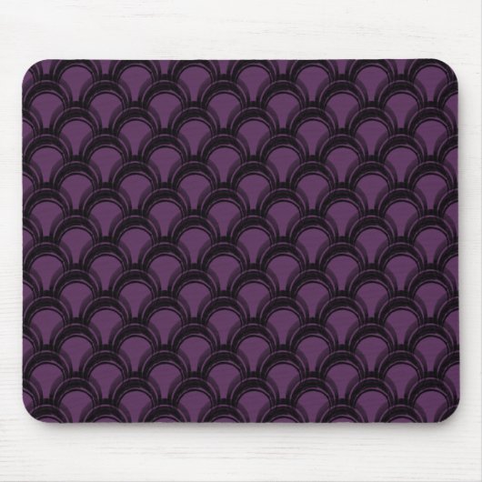 Tapis De Souris Ultramoderne Glamor Mousepad, Aubergine (Devant)