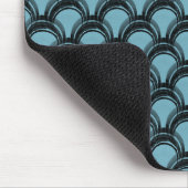 Tapis De Souris Ultramoderne Glamor Mousepad, Bleu clair (Coin)