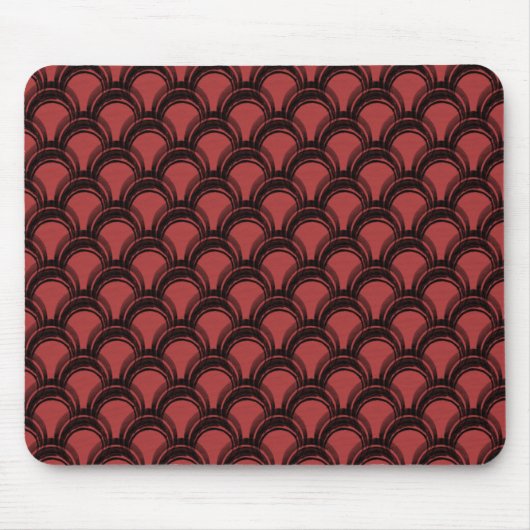 Tapis De Souris Ultramoderne Glamor Mousepad, Rouge foncé (Devant)