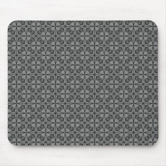 Tapis De Souris Ultramoderne Retro Mousepad, Gris (Devant)