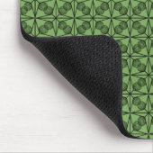 Tapis De Souris Ultramoderne Retro Mousepad, Vert clair (Coin)