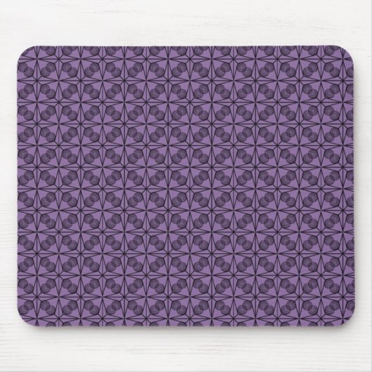 Tapis De Souris Ultramoderne Retro Mousepad, Violet (Devant)