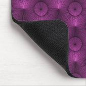 Tapis De Souris Ultramoderne violet profond Chic Mousepad (Coin)