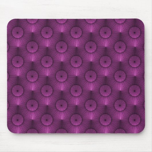 Tapis De Souris Ultramoderne violet profond Chic Mousepad (Devant)