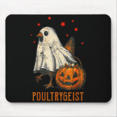 Tapis De Souris Ultrygeist Funny Halloween Chicken Ghost Costume P (Devant)