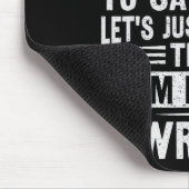 Tapis De Souris Umpire Funny Sketll Design For An Umpire  (Coin)