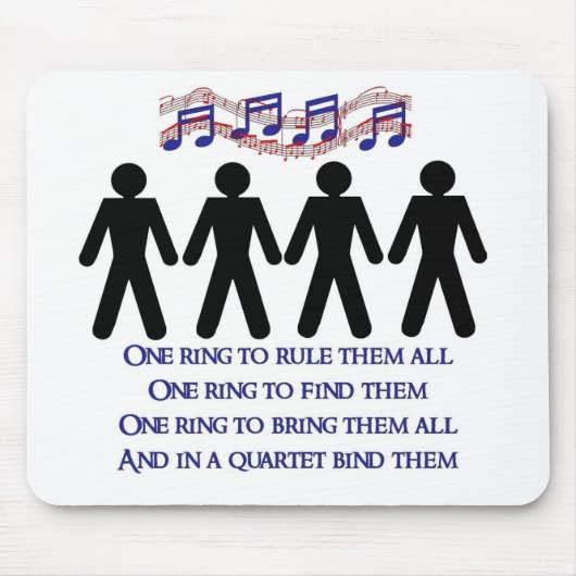Tapis De Souris Un anneau (Devant)