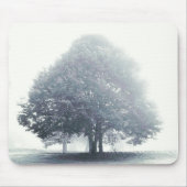 Tapis De Souris Un arbre dans le brouillard (Devant)
