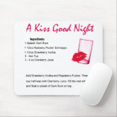 Tapis De Souris un baiser bonne nuit 3 (Avec souris)