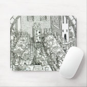 Tapis De Souris Un banquet princier, 1491 (Avec souris)