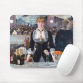 Tapis De Souris Un bar aux Folies-Bergere, Manet (Avec souris)