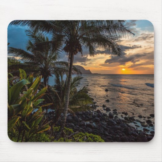 Tapis De Souris Un beau coucher de soleil 2 (Devant)