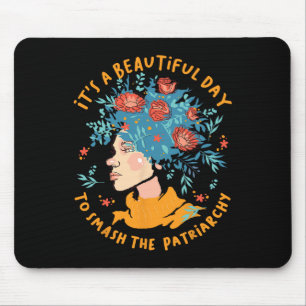Tapis De Souris Un Beau Jour Pour Fumer La Fleur Du Patriarcat