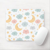 Tapis De Souris Un beau regard dans le Motif du ciel (Avec souris)