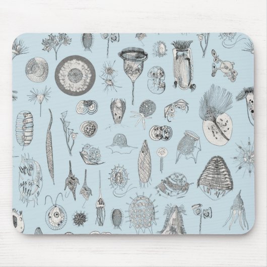 Tapis De Souris Un bestiaire des protozoaires (Devant)