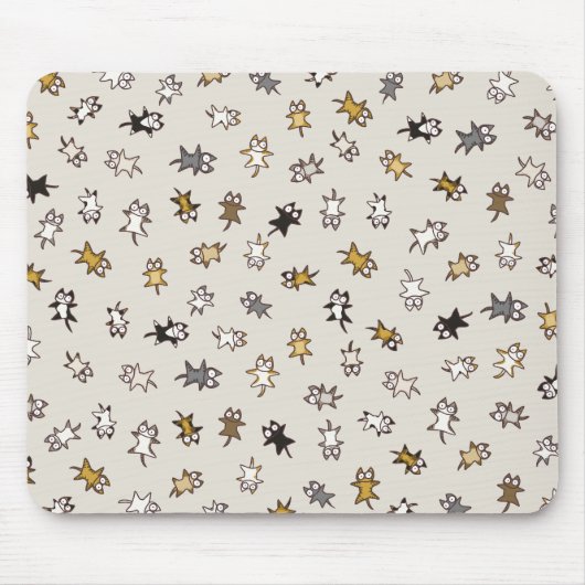 Tapis De Souris Un bon nombre de chats (Devant)