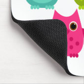 Tapis De Souris Un brin de chouettes (Coin)