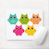 Tapis De Souris Un brin de chouettes (Avec souris)