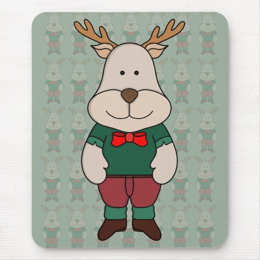 Tapis De Souris Un cerf mignon (Devant)
