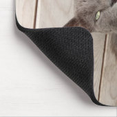 Tapis De Souris Un chat noble gris (Coin)