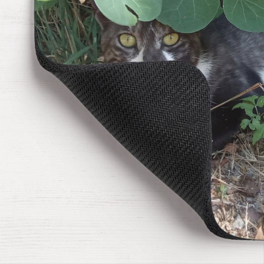 Tapis De Souris Un chat qui se cache (Coin)