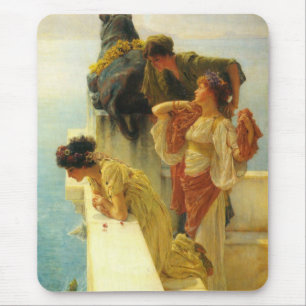 Tapis De Souris Un coin avantageux de Sir Lawrence Alma-Tadema