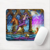 Tapis De Souris Un contact de couleur (Avec souris)