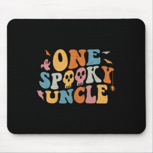 Tapis De Souris Un costume d'Halloween Super à un oncle Éffrayant