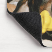 Tapis De Souris Un dachshund baigné. (Coin)