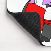 Tapis De Souris Un Dinosaure De Ceratops Habillé Comme Comte Dracu (Coin)