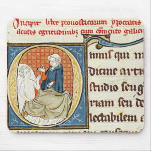 Tapis De Souris Un docteur Diagnosing un patient