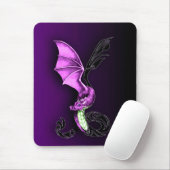 Tapis De Souris Un dragon pourpre (Avec souris)