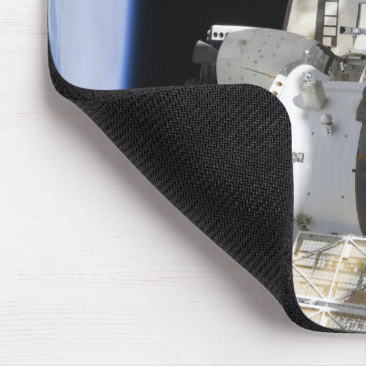 Tapis De Souris Un engin spatial Soyouz ancré (Coin)