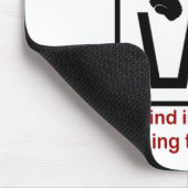 Tapis De Souris Un esprit est une chose terrible à gaspiller ! (Coin)