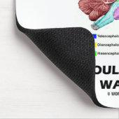 Tapis De Souris Un esprit ouvert ne devrait pas être gaspillé (le (Coin)