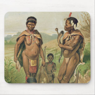Tapis De Souris Un frontispice de famille de Bosjesman
