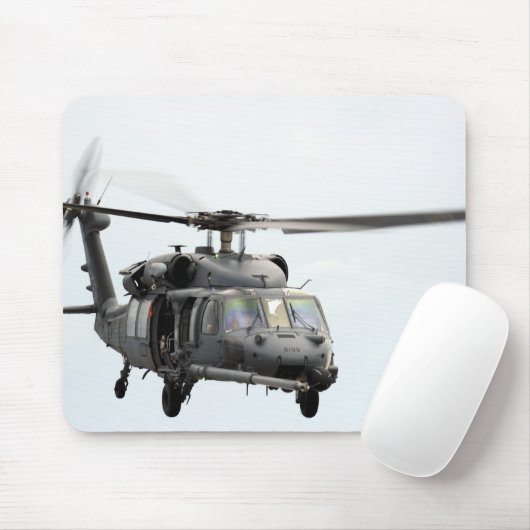 Tapis De Souris Un hélicoptère HH-60 Pave Hawk (Avec souris)
