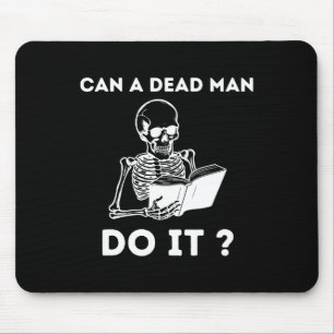 Tapis De Souris Un Homme Mort Peut-Il Le Faire Squelette Halloween